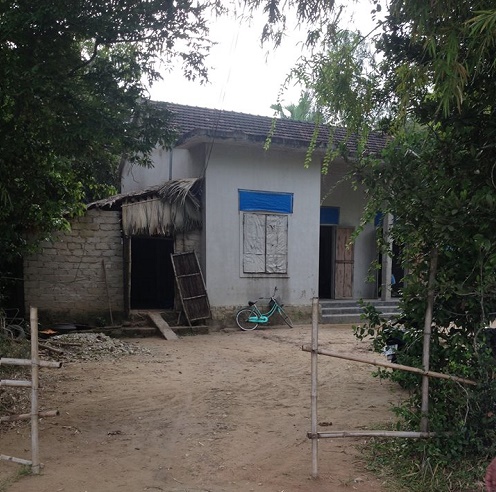 Ng&ocirc;i nh&agrave; của vợ chồng b&agrave; Nga