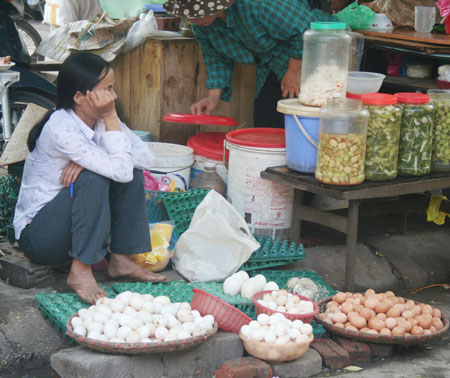 Giữa v&ocirc; v&agrave;n th&ocirc;ng tin về trứng g&agrave; bẩn, vụ việc rắn nằm trong trứng g&agrave; ở Hải Dương cũng đang ảnh hưởng đến sinh hoạt của người d&acirc;n
