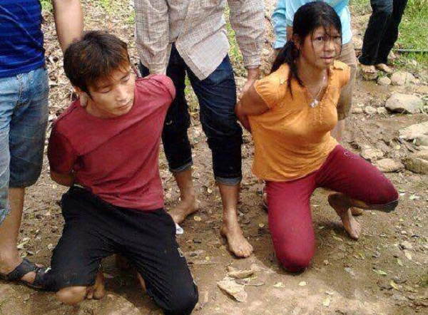 Đối tượng Đặng Văn H&ugrave;ng v&agrave; Nguyễn Thị H&aacute;n
