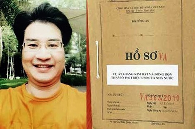 Bị c&aacute;o Giang Kim Đạt  