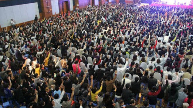 Một hoạt động để tổ chức b&aacute;n h&agrave;ng đa cấp của một c&ocirc;ng ty