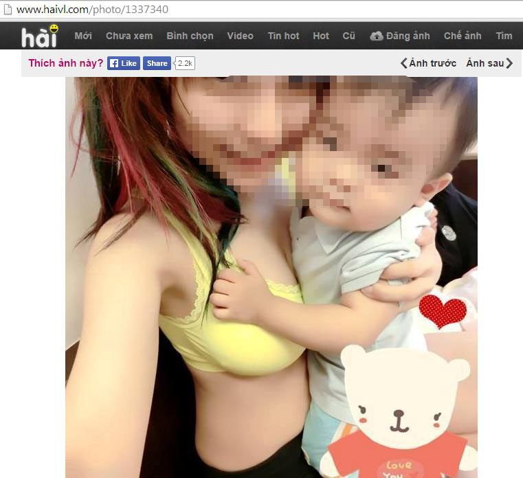 ảnh chế trên haivl.com