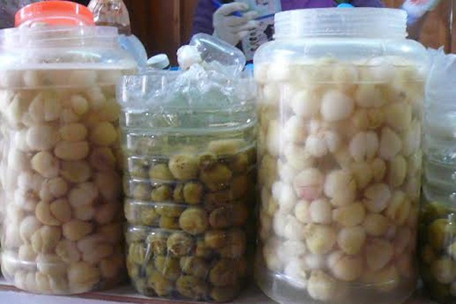 dưa h&agrave;nh muối mất an to&agrave;n