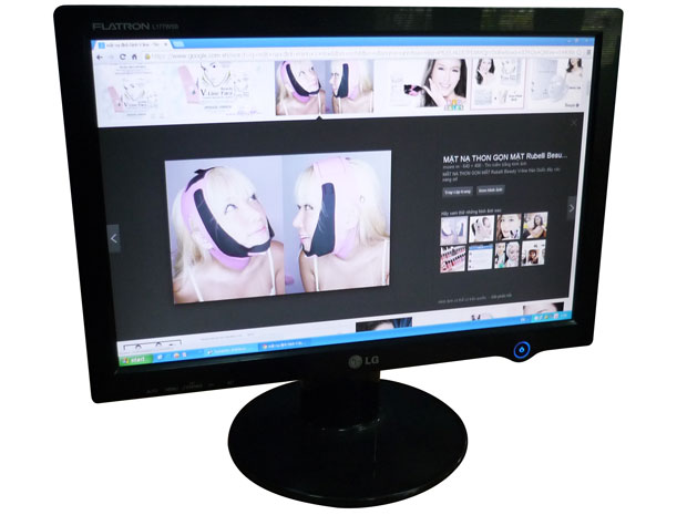 Quảng c&aacute;o dụng cụ l&agrave;m đẹp gi&aacute; rẻ tr&agrave;n lan tr&ecirc;n mạng