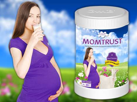 Sữa d&ecirc; Momtrust c&oacute; chứa 2 dưỡng chất thiết yếu của sữa mẹ: Whey protein v&agrave; Sodium Caseinate. 