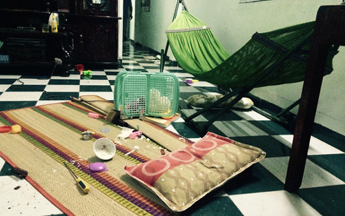 Ng&ocirc;i nh&agrave; nơi xảy ra vụ việc