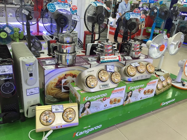Thị trường thiết bị sưởi ấm: S&ocirc;i động từ đầu vụ
