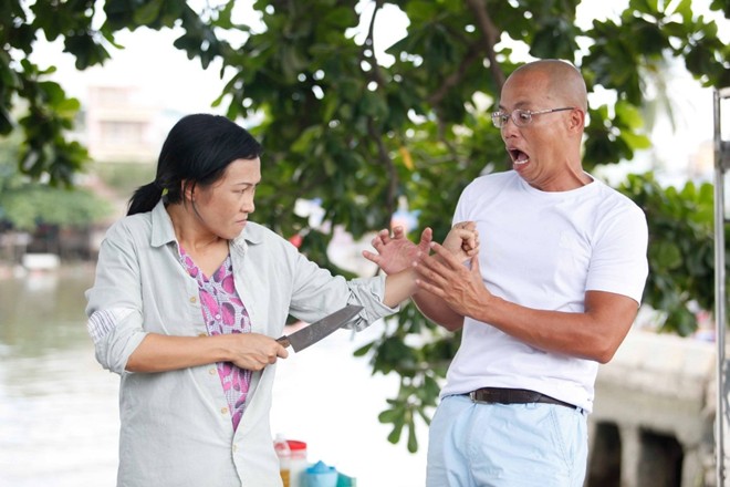 Hậu trường của vừa đi vừa kh&oacute;c 9