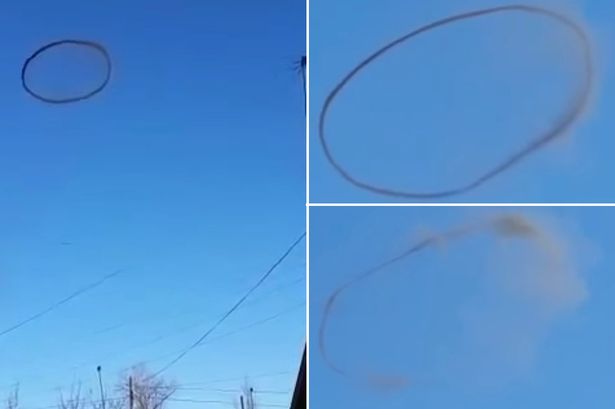 V&ograve;ng tr&ograve;n xuất hiện tr&ecirc;n bầu trời Kazakhstan l&agrave; một hiện tượng kỳ lạ thu h&uacute;t sự ch&uacute; &yacute;
