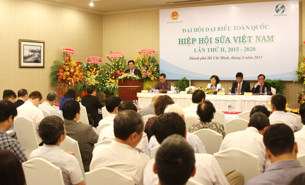 Quang cảnh Đại hội Hiệp hội sữa Việt Nam