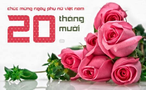 H&igrave;nh ảnh lời ch&uacute;c 20/10 tặng bạn b&egrave;