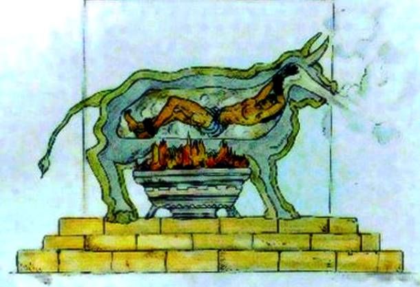 H&igrave;nh thức tra tấn t&ugrave; nh&acirc;n bằng con b&ograve; đồng bắt nguồn từ Hy Lạp cổ đại