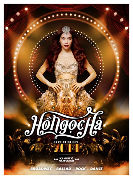 Liveshow kỷ niệm 10 năm ca h&aacute;t của Hồ Ngọc H&agrave; từng thu h&uacute;t nhiều sự ch&uacute; &yacute; v&agrave;o th&aacute;ng 11 năm ngo&aacute;i 