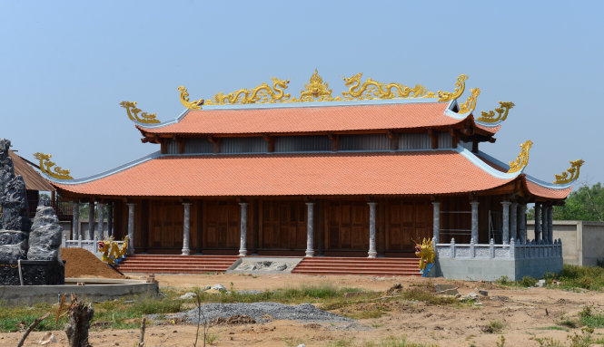 Ho&agrave;i Linh sẽ phải th&aacute;o dỡ nh&agrave; thờ Tổ nếu tiếp tục x&acirc;y dựng