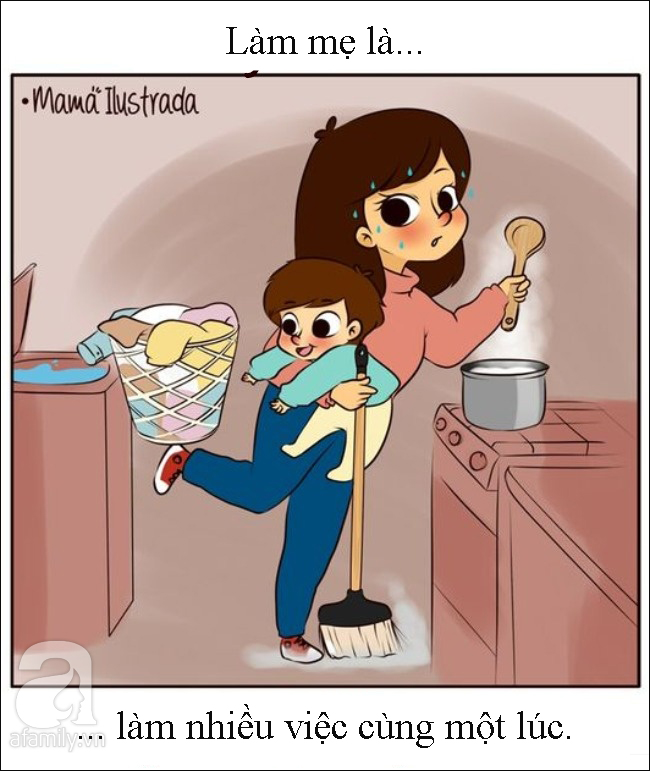Bộ ảnh về sự thay đổi của phụ nữ sau khi làm mẹ ai cũng phải giật mình