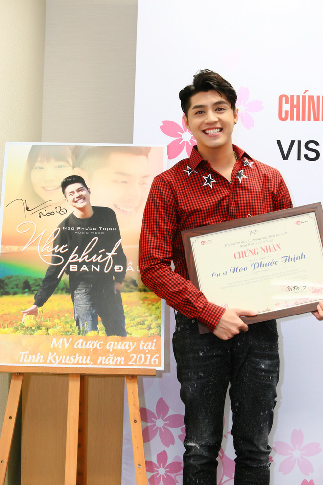 Loạt ảnh 'đốn tim' fans của Noo Phước Thịnh khi trở th&agrave;nh 'Đại sứ thiện ch&iacute; du lịch Nhật Bản'