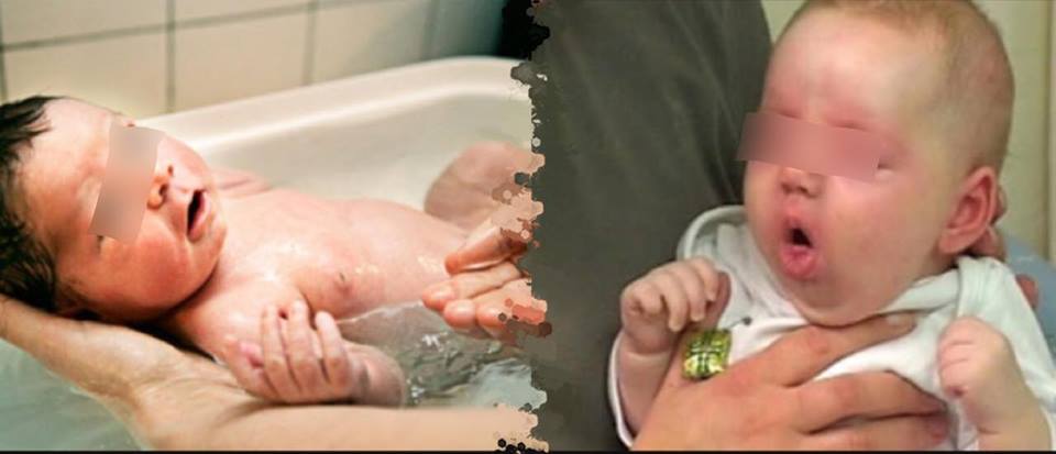 Mẹ thiếu hiểu biết tắm sai c&aacute;ch kh&ocirc;ng ngờ hại con cả đời
