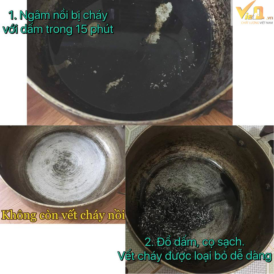 C&aacute;ch l&agrave;m sạch nồi inox bị ch&aacute;y chỉ với 1 bước đơn giản