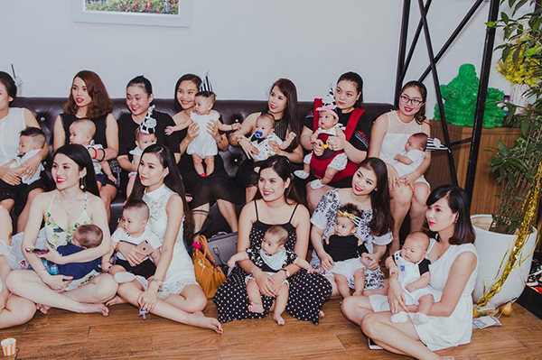 M&ecirc; mẩn với Hội c&aacute;c mẹ bỉm sữa v&ocirc; c&ugrave;ng xinh đẹp, chăm con giỏi tại Hải Ph&ograve;ng