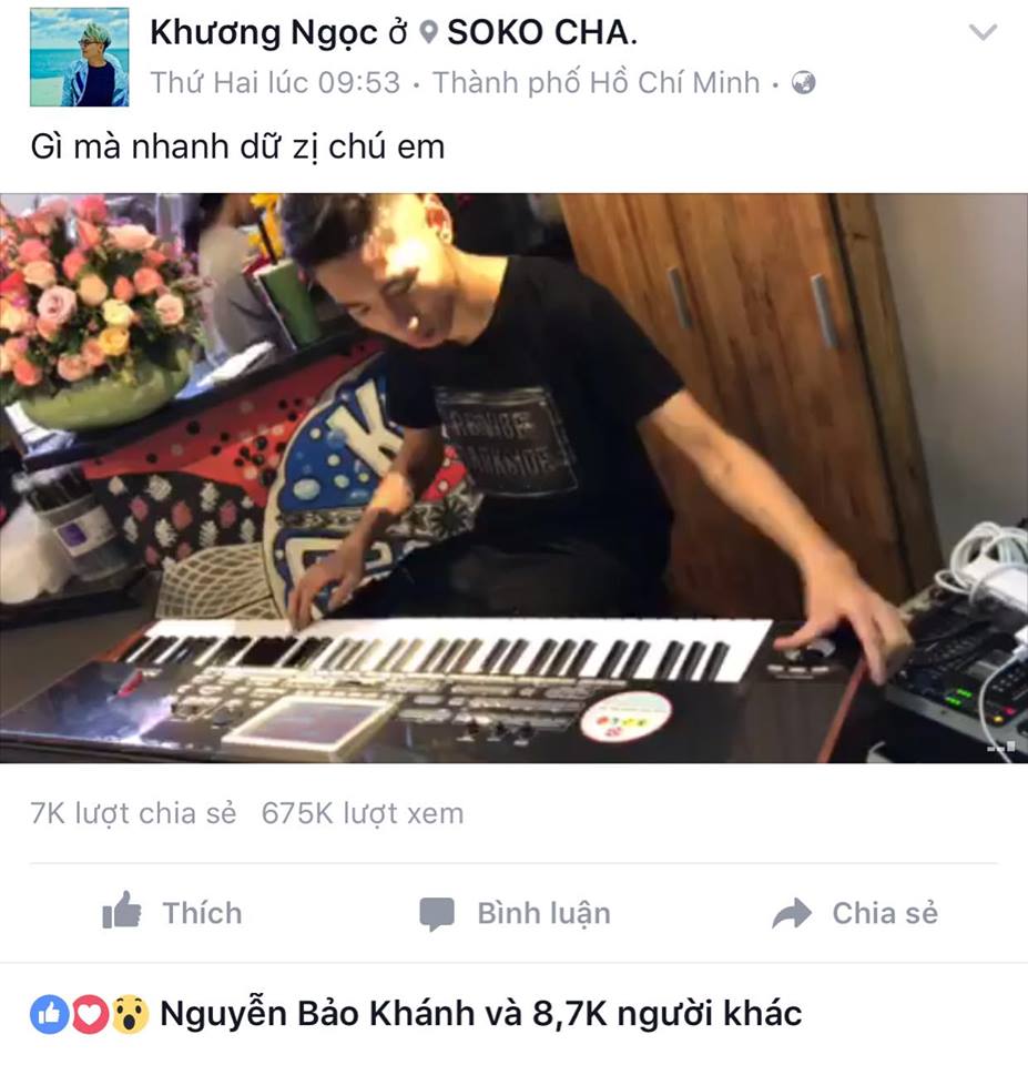 Khởi nghiệp &acirc;m nhạc: Nguyễn Bảo Kh&aacute;nh lại 'g&acirc;y b&atilde;o' khi chơi nhạc Rock tr&ecirc;n đ&agrave;n organ