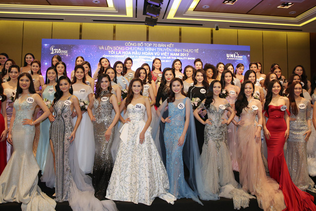 Xinh đẹp như nữ ho&agrave;ng, Hoa hậu Phạm Hương lộng lẫy 'lấn &aacute;t' d&agrave;n th&iacute; sinh Hoa hậu ho&agrave;n vũ 2017