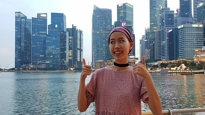 H&igrave;nh ảnh xinh đẹp của con g&aacute;i đạo diễn Đỗ Đức Th&agrave;nh trước khi bị bệnh