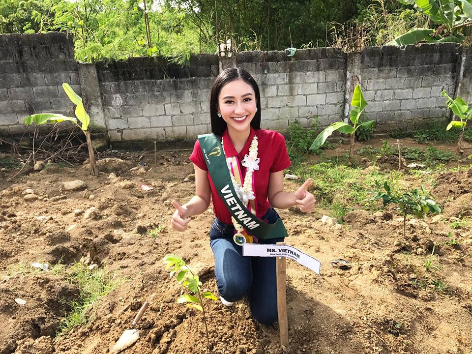 Nh&igrave;n lại những khoảnh khắc ấn tượng của H&agrave; thu tại Miss Earth 2017
