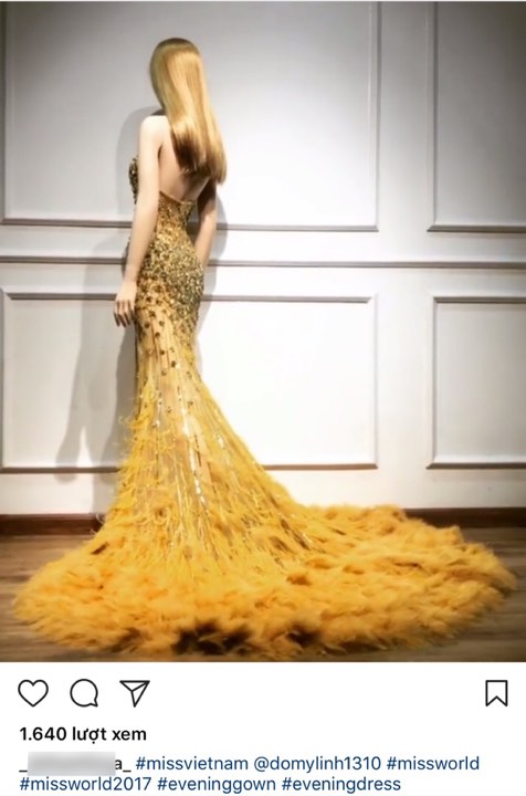 Kh&ocirc;ng thể tin nổi, đ&acirc;y ch&iacute;nh l&agrave; bộ trang phục Đỗ Mỹ Linh sẽ mặc v&agrave;o đ&ecirc;m chung kết Miss World