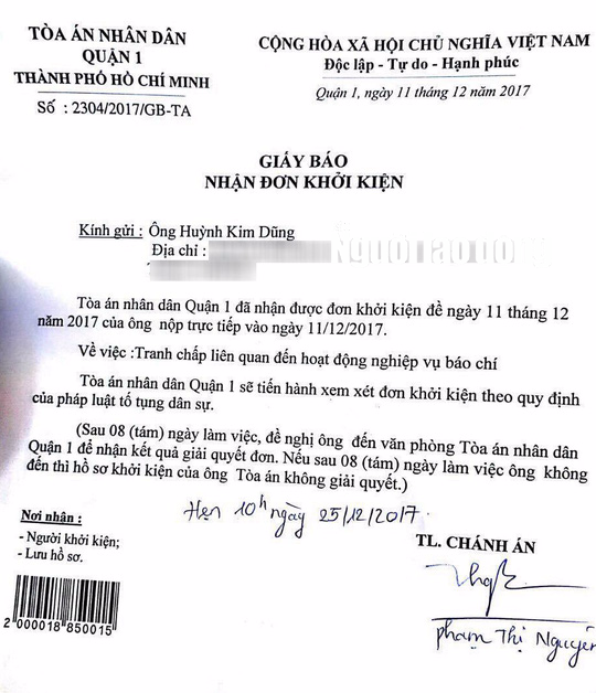 Duy Phương kiện HTV v&agrave; nh&agrave; sản xuất 'Sau &aacute;nh h&agrave;o quang' sau khi bị tố bạo h&agrave;nh L&ecirc; Giang
