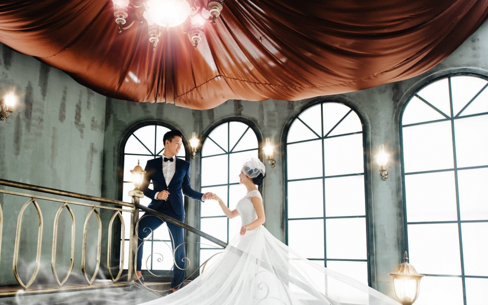H&eacute; lộ ảnh cưới tuyệt đẹp của Trung vệ Quế Ngọc Hải c&ugrave;ng Hoa kh&ocirc;i Trường ĐH Vinh