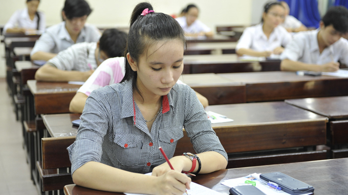 Mẫu đề thi ĐH theo kiểu mới giống kiểu thi của Mỹ
