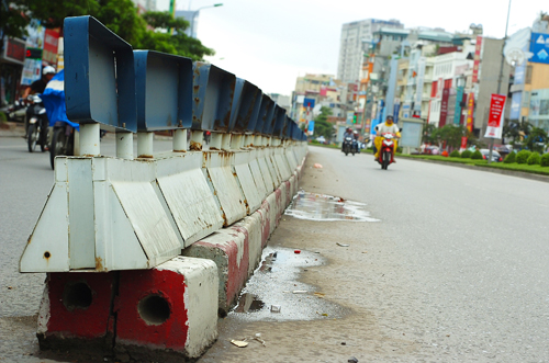 Phân làn Hà Nội bỏ dải phân cách