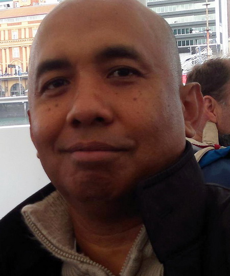 Phi c&ocirc;ng m&aacute;y bay MH370. Cơ trưởng Zaharie Ahmad Shah - Ảnh: Facebook