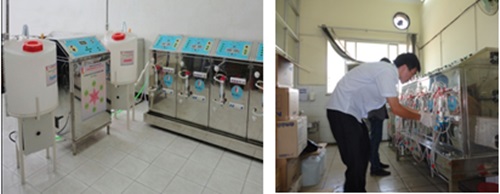 Thành tựu KH&CN Hà Nội trong y tế: Hệ thống rửa quả lọc và dây dẫn máu trong chạy thận nhân tạo Thành tựu KH&CN Hà Nội trong y tế: Hệ thống rửa quả lọc và dây dẫn máu trong chạy thận nhân tạo