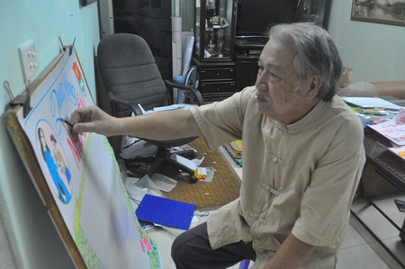 Vẽ b&aacute;o tường 20-11