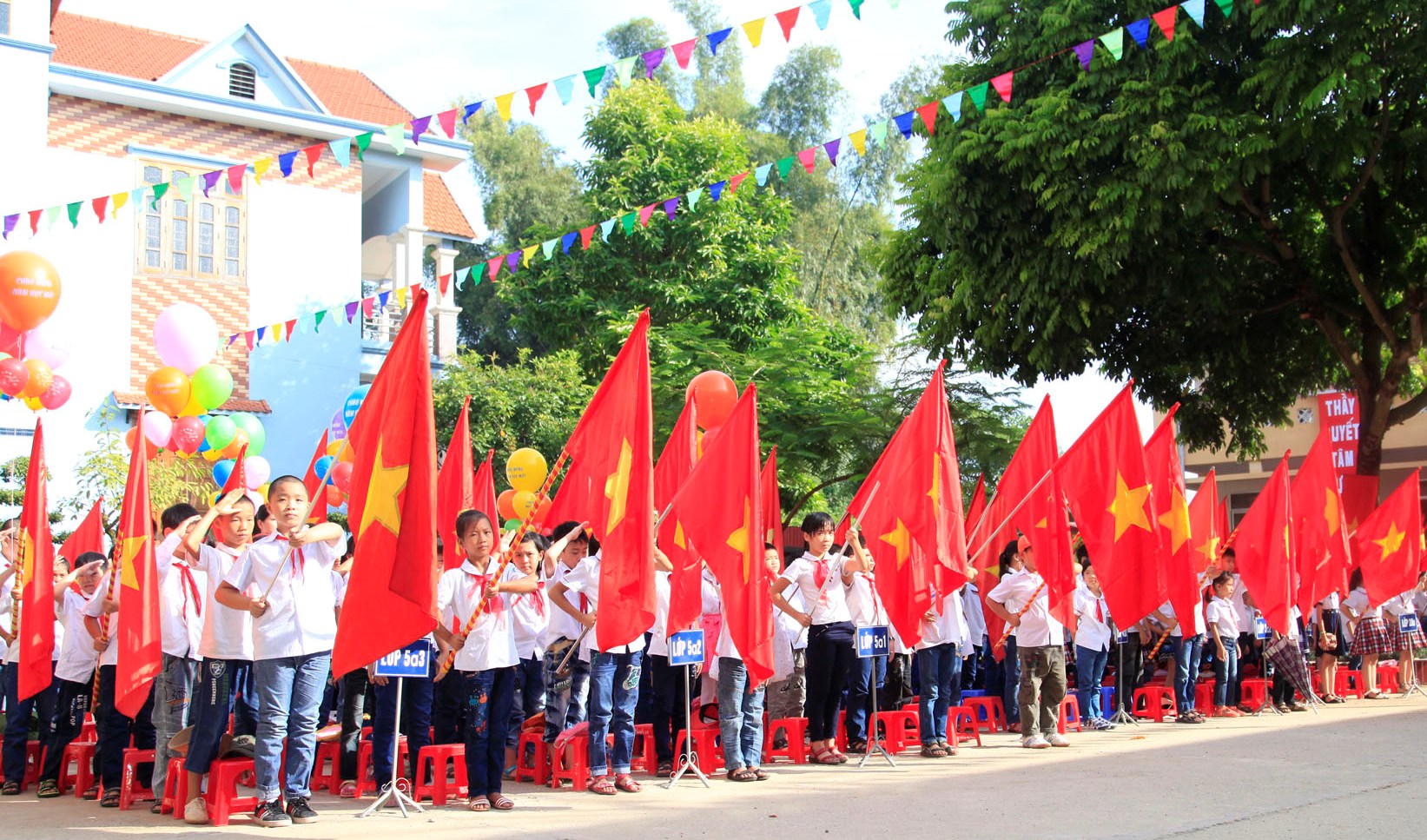 Lễ khai giảng sẽ diễn ra ngắn gọn