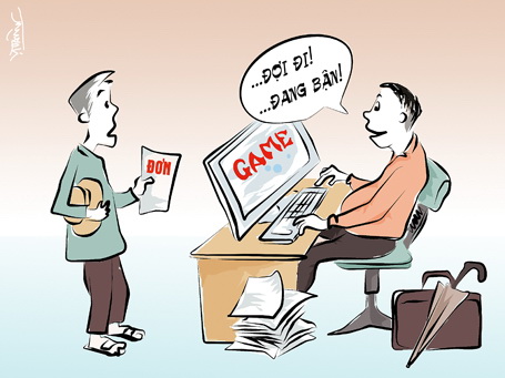 Sếp trong cơ quan phải gương mẫu, l&agrave;m việc năng suất