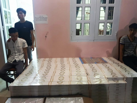 B&igrave;nh Định: Bắt giữ 10.500 g&oacute;i thuốc l&aacute; lậu kh&ocirc;ng r&otilde; nguồn gốc xuất xứ