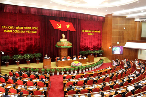 Hội nghị lần thứ 14 Ban Chấp h&agrave;nh Trung ương Đảng kh&oacute;a XI đ&atilde; khai mạc s&aacute;ng 11/1/2016