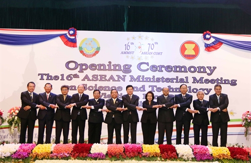 Hội nghị Bộ trưởng Khoa học v&agrave; C&ocirc;ng nghệ (KH&CN) ASEAN lần thứ 16 đ&atilde; khai mạc