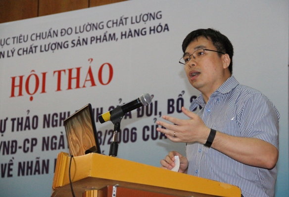 Hội thảo lấy &yacute; kiến sửa đổi, bổ sung Nghị định về nh&atilde;n h&agrave;ng h&oacute;a
