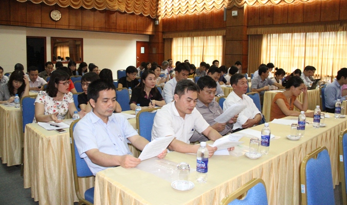 Hội thảo lấy &yacute; kiến sửa đổi, bổ sung Nghị định về nh&atilde;n h&agrave;ng h&oacute;a