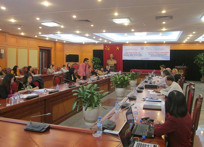 Hội thảo quốc tế &ldquo;Truyền th&ocirc;ng khoa học: Phương thức v&agrave; kỹ năng&rdquo;