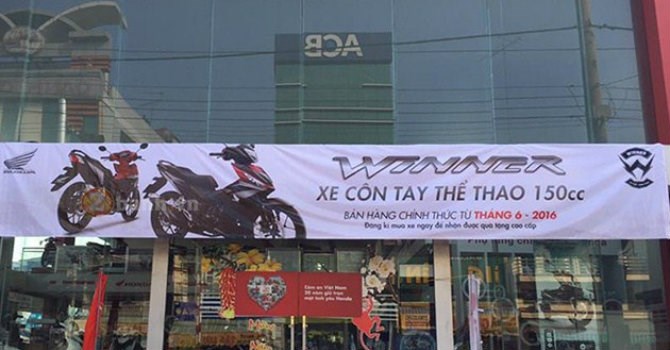 Gi&aacute; b&aacute;n của Honda Winner 150 tại khu vực miền Nam vẫn chưa được đưa ra ch&iacute;nh thức. Ảnh: Bizlive