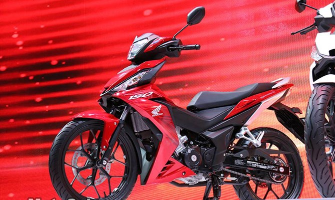 Winner 150 vẫn chưa được tiết lộ gi&aacute; b&aacute;n. Ảnh: Motosaigon.vn.