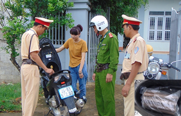 vận chuyển thuốc nổ