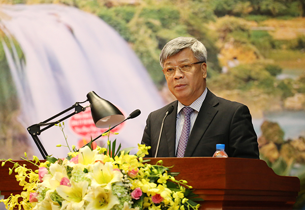  Thứ trưởng Bộ KH&CN Trần Việt Thanh ph&aacute;t biểu tại Lễ kỷ niệm Ng&agrave;y Đo lường Việt Nam