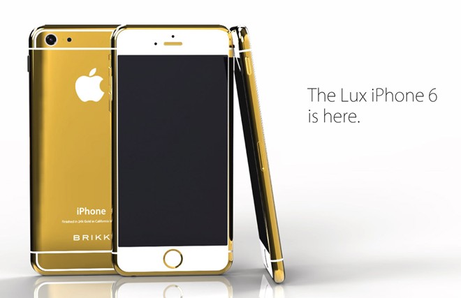 iPhone 6 mạ v&agrave;ng