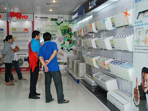 cửa h&agrave;ng điều h&ograve;a