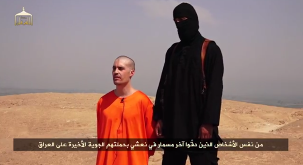 Nh&agrave; b&aacute;o người Mỹ - James Foley kh&ocirc;ng hề sợ h&atilde;i ngay cả khi biết b&igrave;nh sắp bị h&agrave;nh quyết